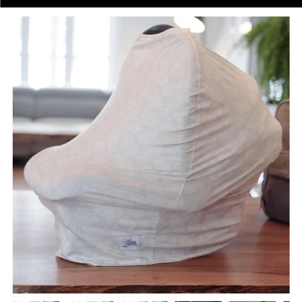 *SOLD* Breastfeeding scarves from La Petite Ourse for 2 of them.